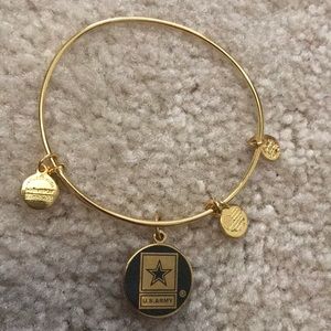 Alex and Ani US Army bangle bracelet